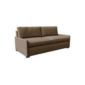 Nativa Interiors Kimpton Solid + Manufactured Wood / Revolution Performance Fabrics® Commercial Grade Sofa Brown 79.00"W x 39.00"D x 34.00"H
