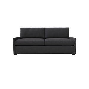 Nativa Interiors Kimpton Sofa Deep Plush Solid + Manufactured Wood / Revolution Performance Fabrics® Commercial Grade Deep Plush Sofa Charcoal 79.00"W x 44.00"D x 34.00"H