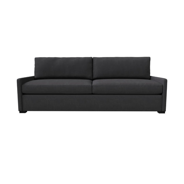 Nativa Interiors Kimpton Sofa Deep Plush Solid + Manufactured Wood / Revolution Performance Fabrics® Commercial Grade Deep Plush Wide Sofa Charcoal 91.00"W x 44.00"D x 34.00"H