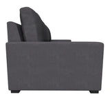 Nativa Interiors Kimpton Sofa Deep Plush Solid + Manufactured Wood / Revolution Performance Fabrics® Commercial Grade Deep Plush Sofa Charcoal 79.00"W x 44.00"D x 34.00"H