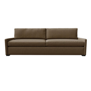 Nativa Interiors Kimpton Sofa Deep Plush Solid + Manufactured Wood / Revolution Performance Fabrics® Commercial Grade Deep Plush Extra Wide Sofa Brown 101.00"W x 44.00"D x 34.00"H