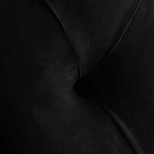 Kira Acrylic / Velvet / Plywood / Foam Contemporary Black Velvet King Bed - 96" W x 87.5" D x 60" H