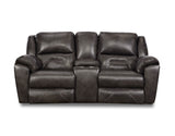 Pandora 751-28 Transitional Reclining Console Loveseat [Made to Order - 2 Week Build Time]