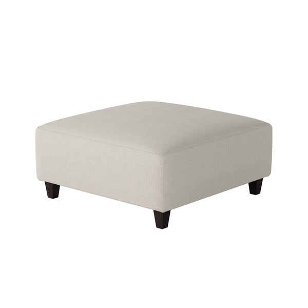Fusion 109-C Transitional Cocktail Ottoman 109-C Truth or Dare Salt 38" Square Cocktail Ottoman