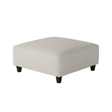 Fusion 109-C Transitional Cocktail Ottoman 109-C Truth or Dare Salt 38" Square Cocktail Ottoman