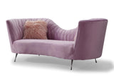 Eva Velvet Sofa Blush TOV-L6128