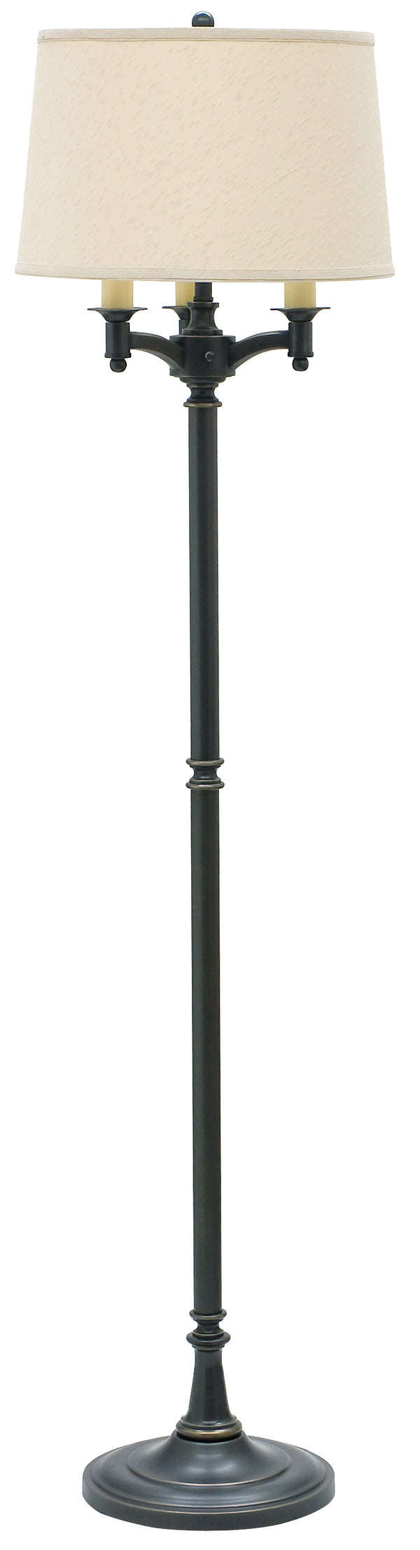 Lancaster 62.75" Oil Rubbed Bronze Six Way Floor Lamp