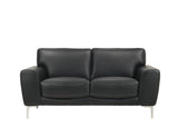 New Classic Furniture Carrara Loveseat Black L986-20-BLK