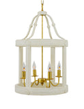 Zeugma LA101 OFF WHITE & GOLD LIGHT FIXTURE