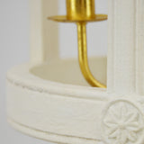 Zeugma LA101 OFF WHITE & GOLD LIGHT FIXTURE