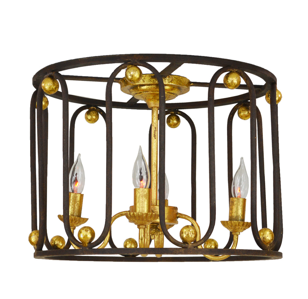 Zeugma LA593 BROWN & GOLD