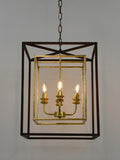 Zeugma LA610 Brown & Gold Lantern