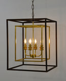 Zeugma LA610 Brown & Gold Lantern