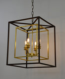 Zeugma LA610 Brown & Gold Lantern