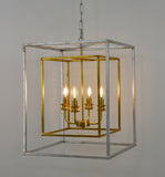 Zeugma LA610 Silver & Gold Lantern