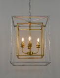 Zeugma LA610 Silver & Gold Lantern