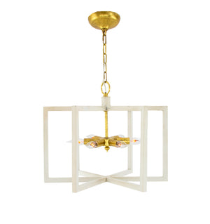 Zeugma LA620 White & Gold Lantern