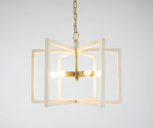 Zeugma LA620 White & Gold Lantern