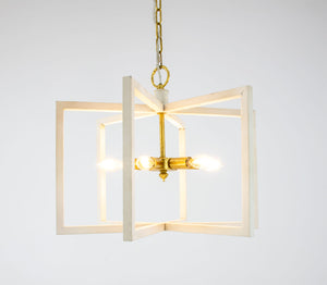 Zeugma LA620 White & Gold Lantern