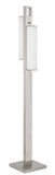 Zamora Dual LED Metal Floor Lamp with Dimmer Switch