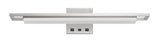 Cal Lighting Newry LED Metal Over The Desk Wall Sonce with 2 Usb Charging Ports LA-8044 Brushed Steel LA-8044