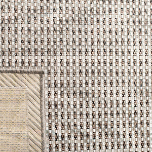 Lakeside 200 Lakeside 228 Outdoor Power Loomed Polypropylene Pile Rug Beige / Brown