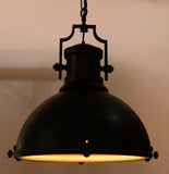 Noir Metal Marine Fixture Pendant LAMP334MTB