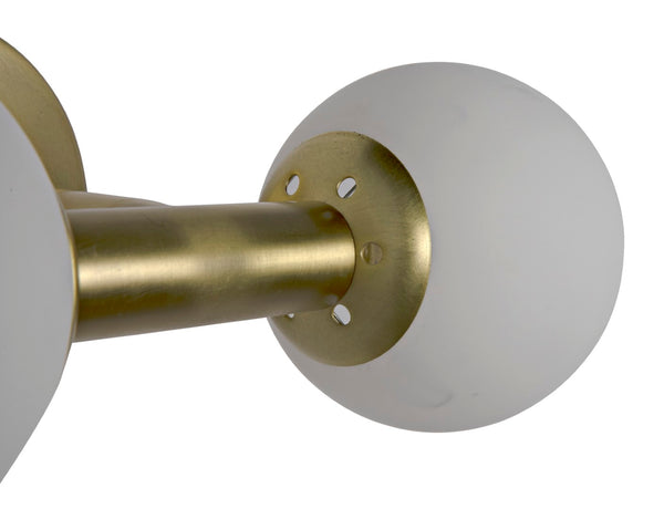 Noir Antiope Sconce LAMP548MB