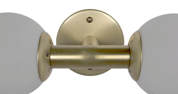 Noir Antiope Sconce LAMP548MB