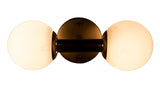 Noir Antiope Sconce LAMP548MB
