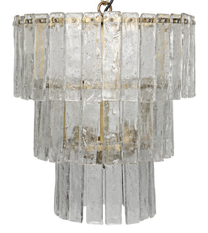 Noir Bruna Chandelier LAMP570MB-S