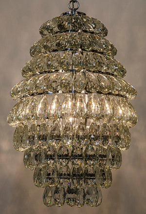 Noir Illumination Chandelier LAMP582CR