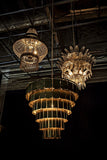 Noir King Chandelier LAMP594MB