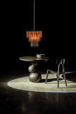 Noir Lotus Chandelier LAMP650MB