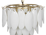 Noir Lotus Chandelier LAMP650MB