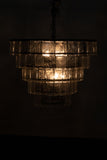 Noir Carnegie Chandelier LAMP684L