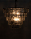 Noir Carnegie Chandelier LAMP684L