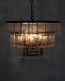 Noir Carnegie Chandelier LAMP684M