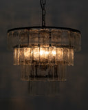 Noir Carnegie Chandelier LAMP684M