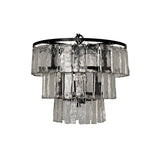 Noir Carnegie Chandelier LAMP684S