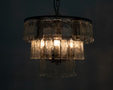 Noir Carnegie Chandelier LAMP684S