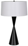 Noir Noble Table Lamp with Shade LAMP712MTBSH