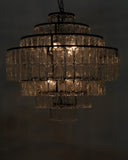 Noir Satellite Chandelier LAMP730MTB