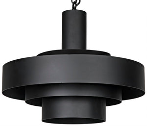 Noir Parlor Pendant LAMP753MTB