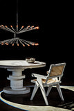 Noir Lampberto Chandelier LAMP775MTB