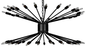 Noir Lampberto Chandelier LAMP775MTB