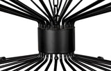 Noir Lampberto Chandelier LAMP775MTB