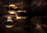 Noir Arion Pendant LAMP776MB