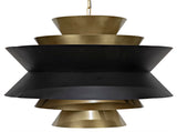 Noir Arion Pendant LAMP776MB