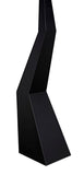 Noir Rhombus Floor Lamp with Shade LAMP779MTBSH